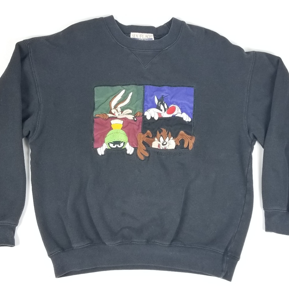 80/90s Looney Toons Crew-neck Sweatshirt